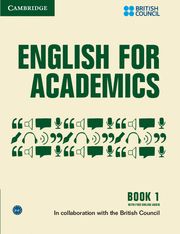English for Academics 1 Book with Online Audio | portada del libro