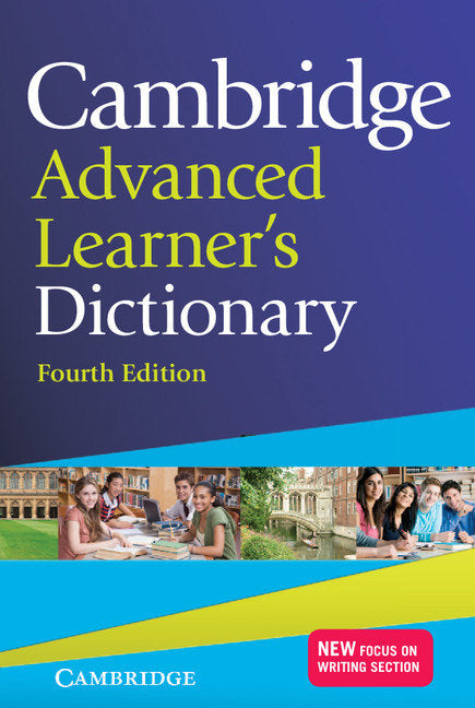 CAMBRIDGE ADVANCED LEARNER'S DICTIONARY 4 EDITION 2013 | portada del libro