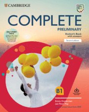COMPLETE PRELIMINARY SELF STUDY PACK, de AA VV | portada del libro