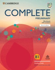 (19).COMPLETE PRELIMINARY.(WORKBOOK +KEY) B1, de AA.VV. | portada del libro