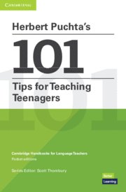 HERBERT PUCHTAÆS 80 TIPS FOR TEACHING TEENAGERS. PAPERBACK, de PUCHTA, HERBERT | portada del libro