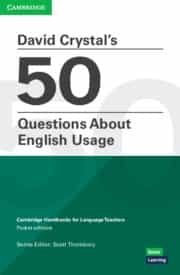 DAVID CRYTAL 50 QUESTIONS ENG USAGE | portada del libro