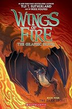 THE DARK SECRET (WINGS OF FIRE GRAPHIC NOVEL 4), de Tui T. Sutherland | portada del libro