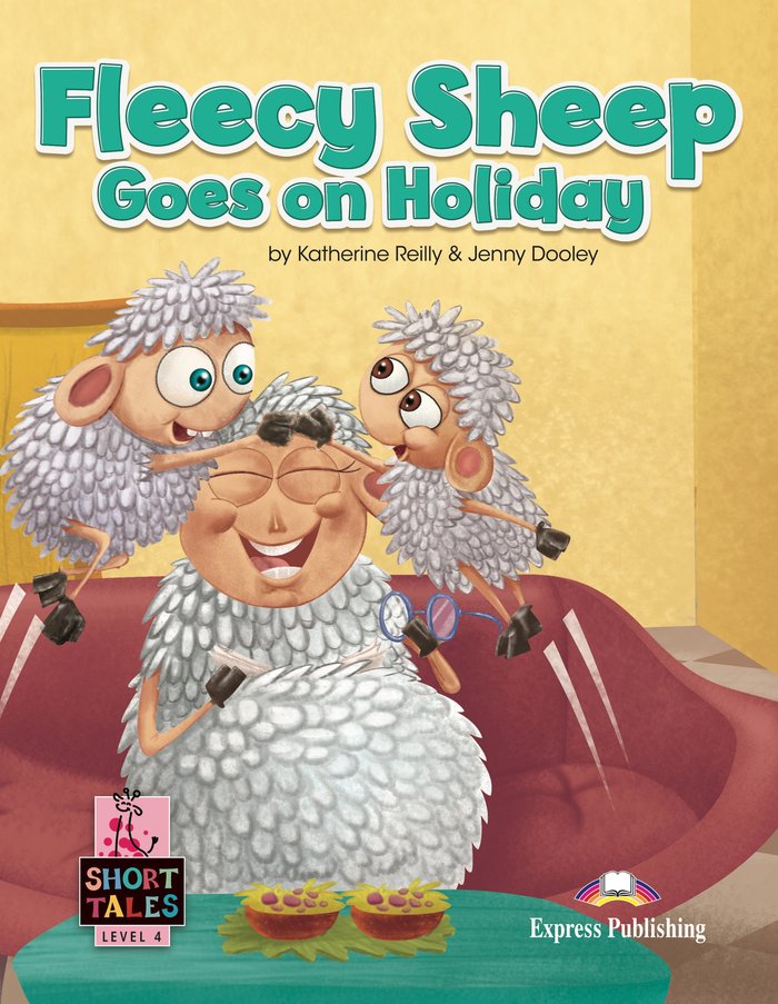 FLEECY SHEEP GOES ON HOLIDAY | portada del libro