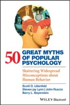 50 Great Myths of Popular Psychology, de BARRY L. SIMON FRASER BEYERSTEIN | portada del libro