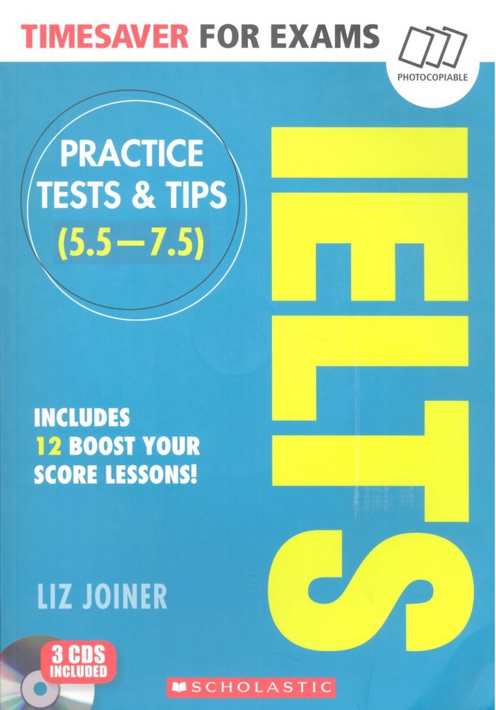 TIMESAVERS FOR EXAMS. IELTS PRACTICE TEST, de LIZ JOINER | portada del libro