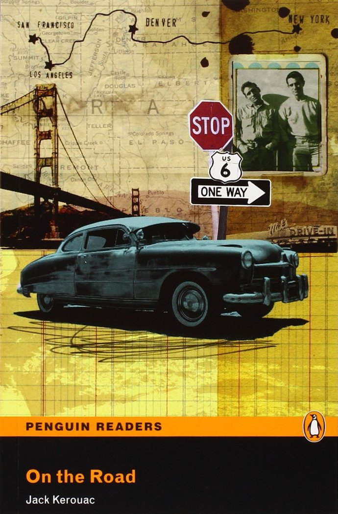 Pearson English Reader PLPR5:On the Road Book and MP3 Pack, de Kerouac, Jack | portada del libro