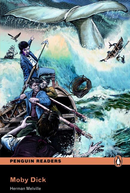 Penguin Readers 2: Moby Dick Book & MP3 Pack, de Melville, Herman | portada del libro