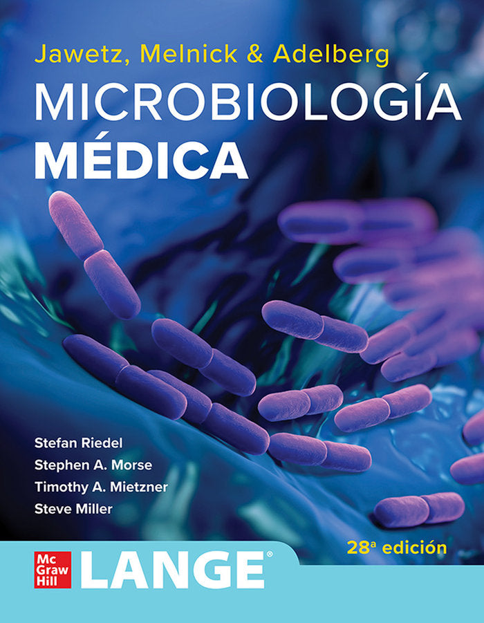 JAWETZ MICROBIOLOGIA MEDICA, de RIEDEL | portada del libro