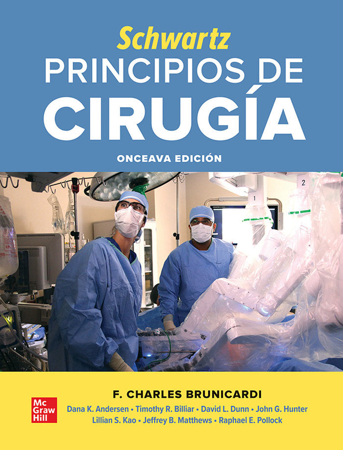 PRINCIPIOS DE CIRUGIA 2 VOLUMENES, de Brunicardi,F. | portada del libro