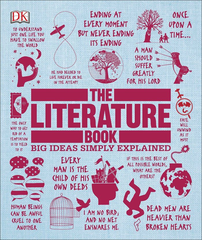 THE LITERATURE BOOK, de Dorling Kindersley | portada del libro
