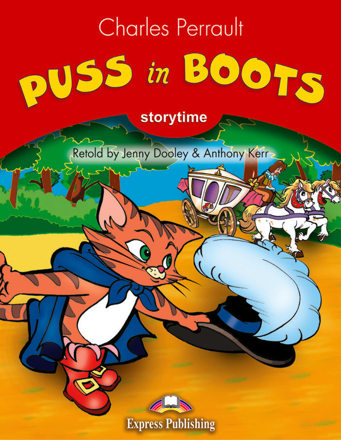 PUSS IN BOOTS, de Express Publishing (obra colectiva) | portada del libro
