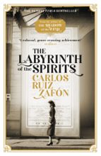 THE PLABYRINTH OF SPIRITS, de Carlos Ruiz Zafón | portada del libro