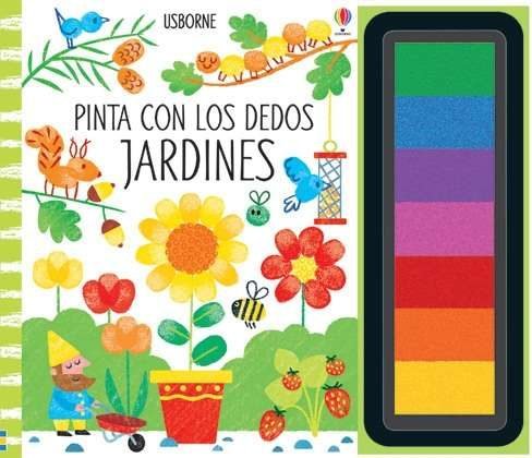 JARDINES PINTA CON LOS DEDOS, de WATT FIONA | portada del libro