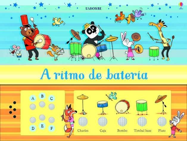 MARCA EL RITMO CON LA BATERIA, de TAPLIN SAM | portada del libro