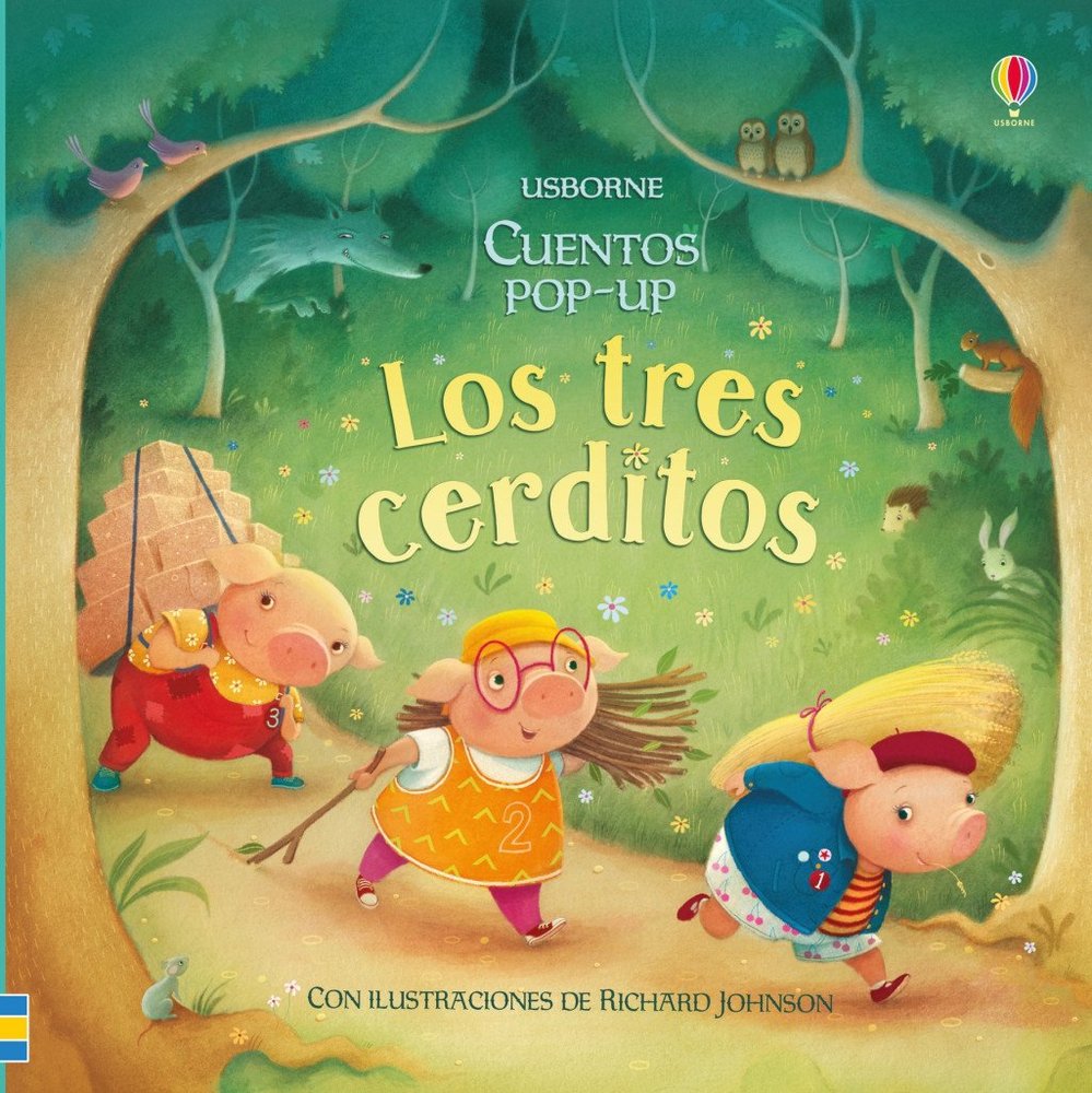 LOS TRES CERDITOS, de SUSANNA DAVIDSON | portada del libro