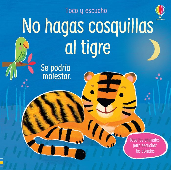 NO HAGAS COSQUILLAS AL TIGRE, de TAPLIN, SAM | portada del libro