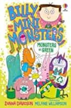 MONSTERS GO GREEN, de Zanna Davidson | portada del libro