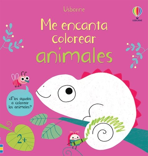 ME ENCANTA COLOREAR ANIMALES, de MARY CARTWRIGHT | portada del libro