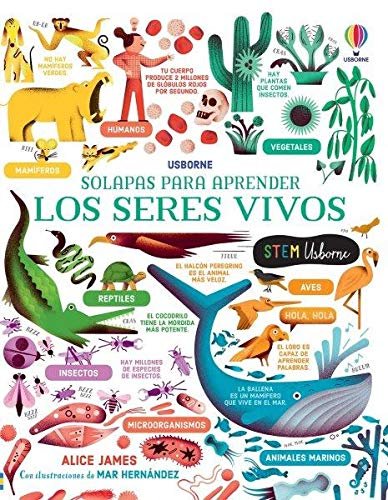 LOS SERES VIVOS, de ALICE JAMES | portada del libro