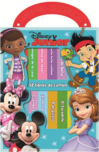 MI PRIMERA LIBRERIA DISNEY JUNIOR M1L, de Disney | portada del libro