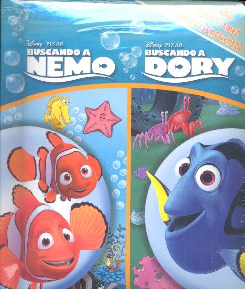 MINI MI PRIMER BUSCA Y ENCUENTRA BUSCANDO A DORY MM1LF, de Disney | portada del libro