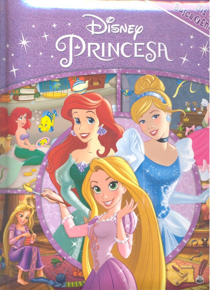 MI PRIMER BUSCA Y ENCUENTRA PRINCESAS EG M1LF, de Princesas | portada del libro