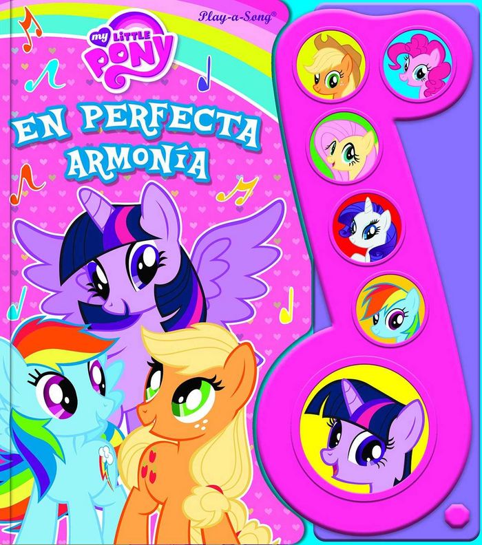 LA NOTA MUSICAL MI PEQUEÑO PONY LMN 6B, de MI PEQUEÑO PONY | portada del libro