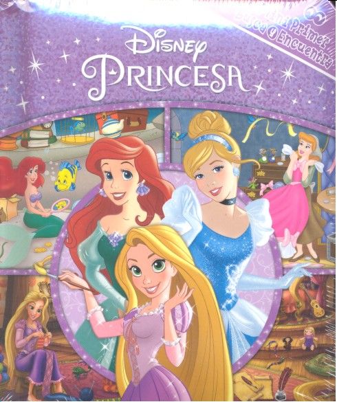 MINI MI PRIMER BUSCA Y ENCUENTRA PRINCESAS MM1LF, de Princesas | portada del libro
