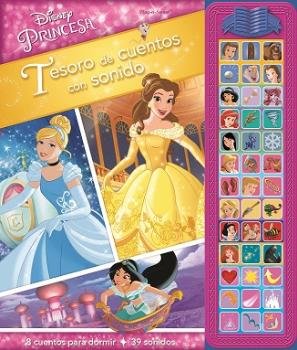 TESORO DE CUENTOS CON SONIDO PRINCESAS DISNEY SD TREASURY, de Princesas | portada del libro