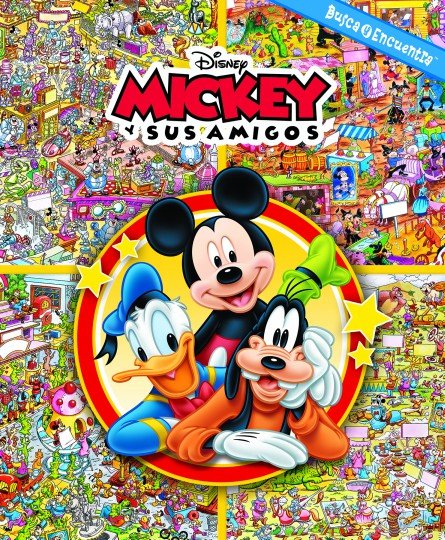 BUSCA Y ENCUENTRA MICKEY MOUSE LF, de Mickey | portada del libro