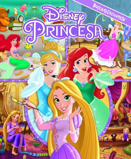 BUSCA Y ENCUENTRA PRINCESA EG LF, de Princesas | portada del libro