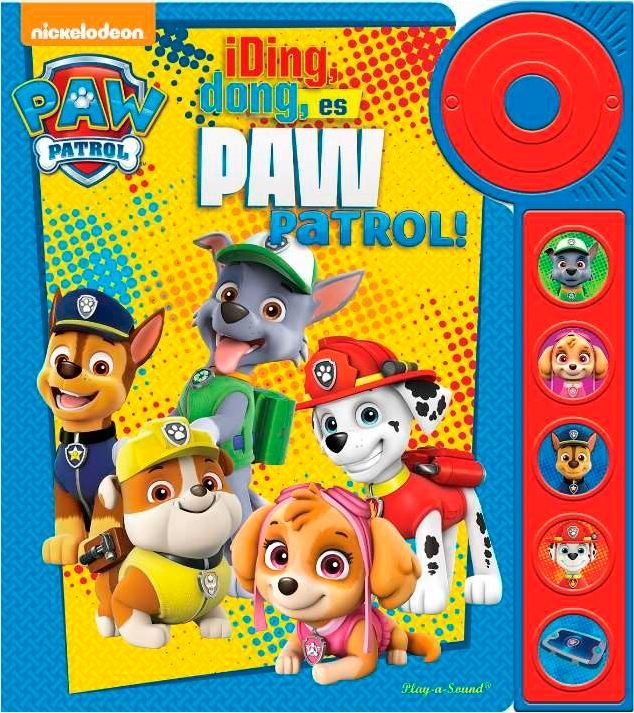 LIBRO CON TIMBRE PATRULLA CANINA LDB, de Patrulla Canina | portada del libro