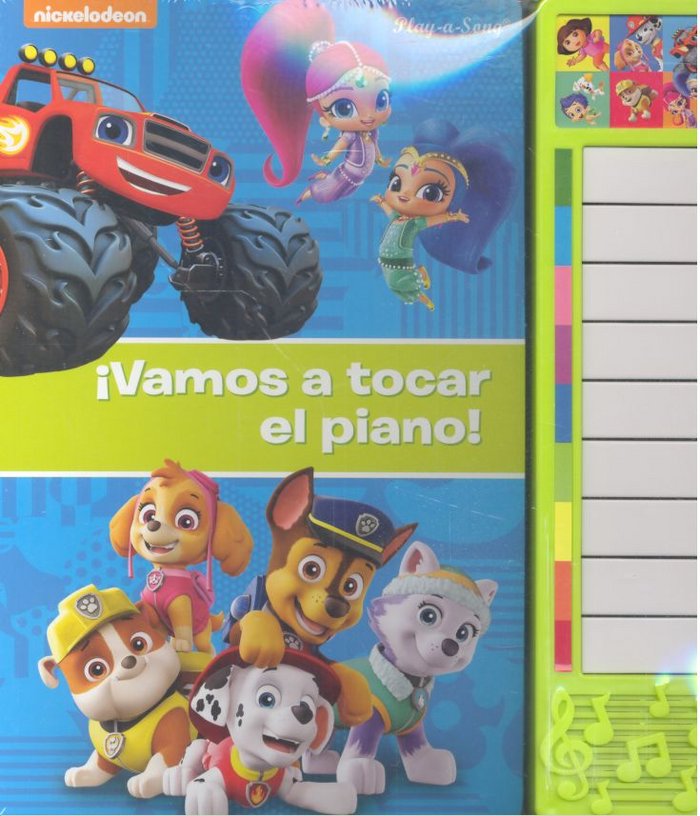 PEQUEÑO PIANO NICKELODEON JR. LPIANO SPA, de Nickelodeon | portada del libro