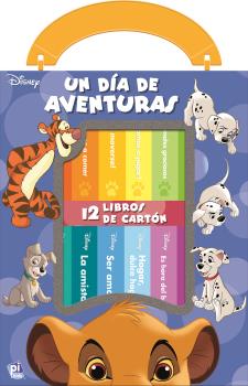 MI PRIMERA LIBRERIA DISNEY UN DIA DE AVENTURAS M1L, de Disney | portada del libro