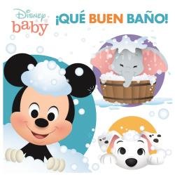 ¡QUÉ BUEN BAÑO! LIBRO DE BAÑO, de Disney Baby | portada del libro