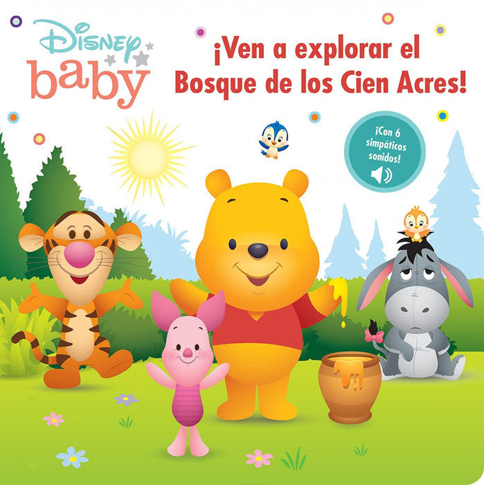 IVEN A EXPLORAR EL BOSQUE DE LOS CIEN ACRES! PTP, de DISNEY BABY | portada del libro