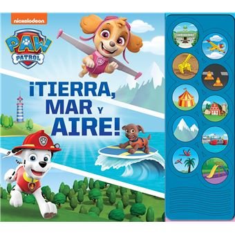 TIERRA, MAR Y AIRE. PATRULLA CANINA. LNLB, de PAW PATROL | portada del libro