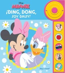 IDING, DONG, SOY DAISY. LIBRO CON TIMBRE, de MINNIE | portada del libro