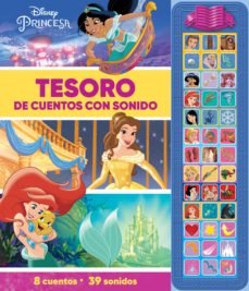 TESORO DE CUENTOS CON SONIDO PRINCESAS DISNEY SD, de PRINCESS | portada del libro