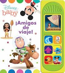 !AMIGOS DE VIAJEI DISNEY BABY. 7 BOTONES, de DISNEY BABY | portada del libro