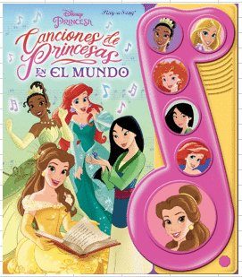 CANCIONES DE PRINCESAS EN EL MUNDO. PRINCESAS DISN, de PRINCESS | portada del libro
