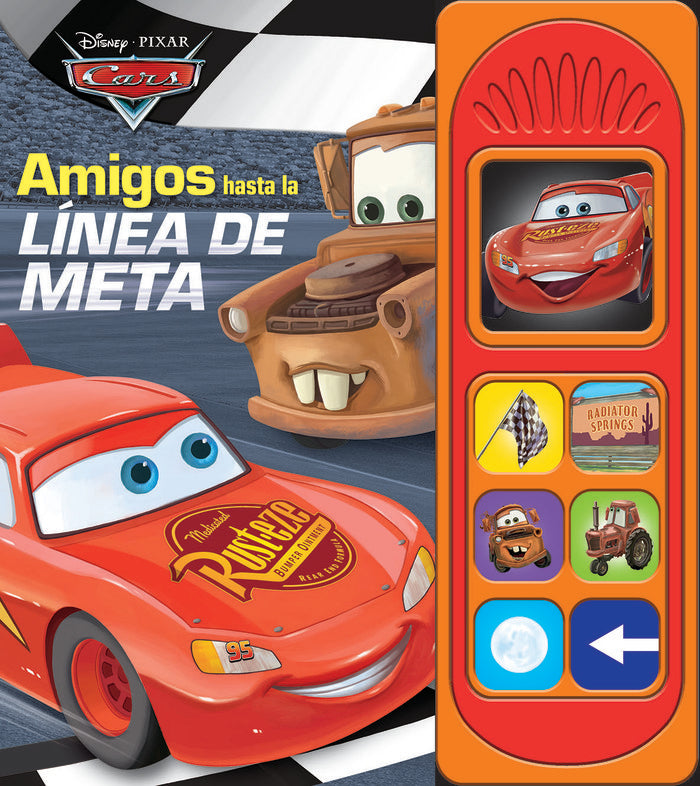 AMIGOS HASTA LA LINEA DE META CARS 7B LSB, de CARS | portada del libro