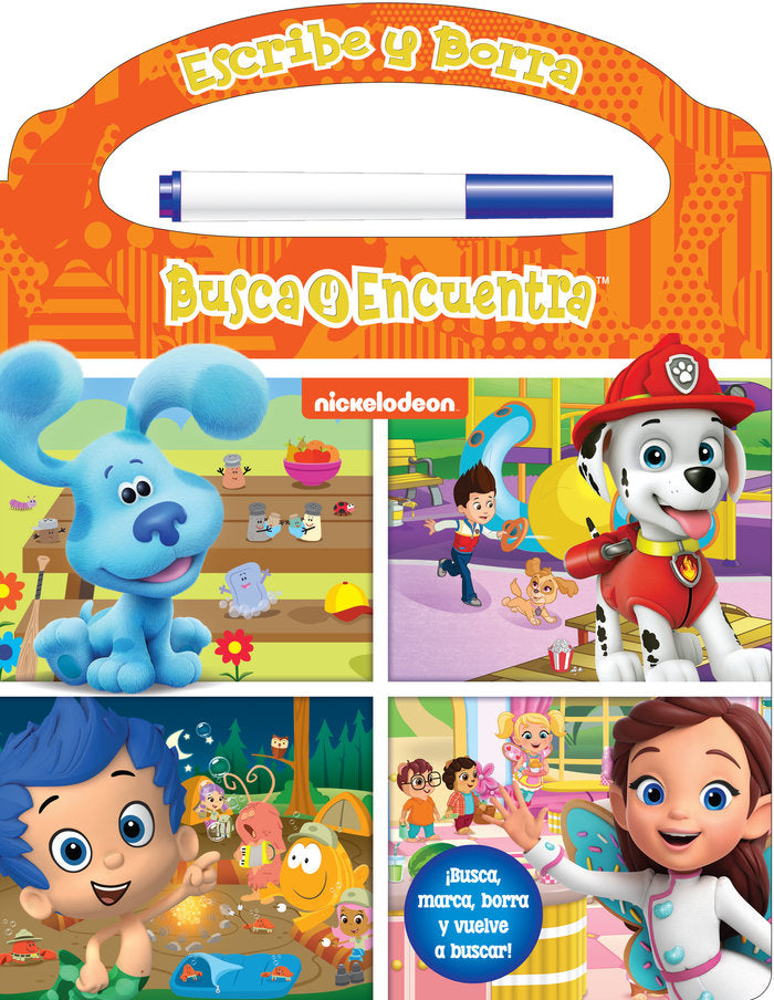 ESCRIBE Y BORRA NICK JUNIOR WELF, de NICK JR | portada del libro
