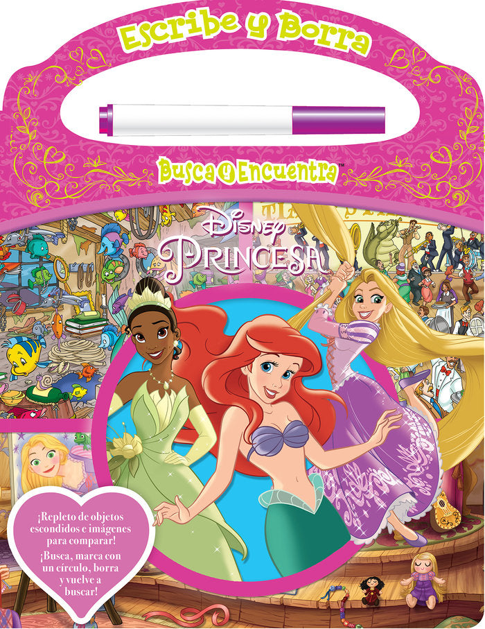 ESCRIBE Y BORRA DISNEY PRINCESAS WELF, de PRINCESS | portada del libro