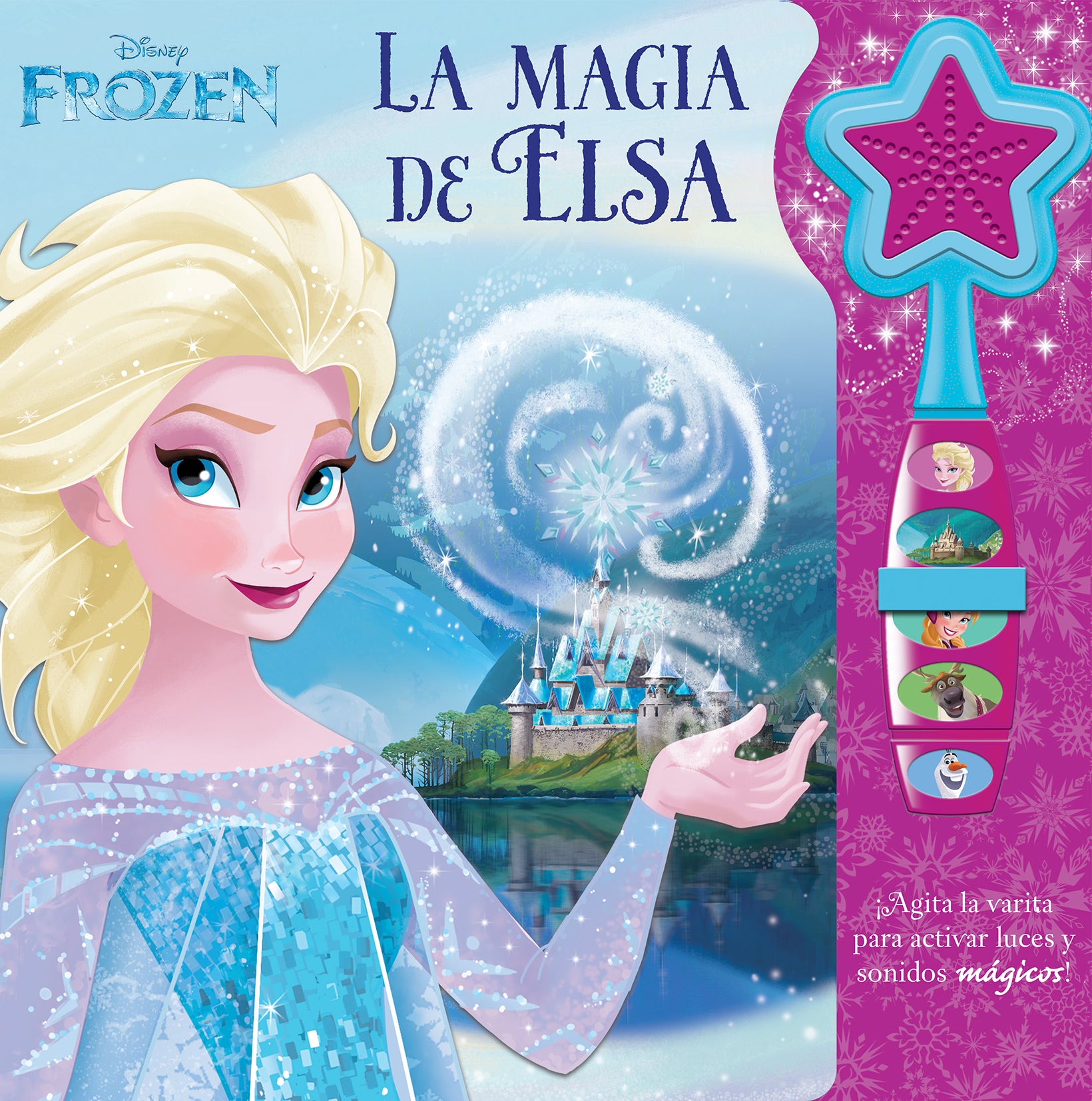 LA MAGIA DE ELSA. DISNEY FROZEN. LIBRO CON VARITA, de FROZEN | portada del libro