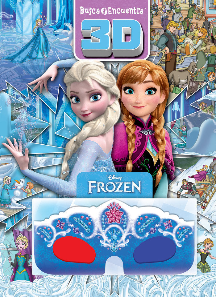BUSCA Y ENCUENTRA 3D FROZEN, de FROZEN | portada del libro