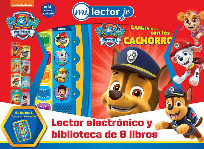 LECTOR MAGICO JUNIOR PATRULLA CANINA ME READER JR, de PATRULLA CANINA | portada del libro