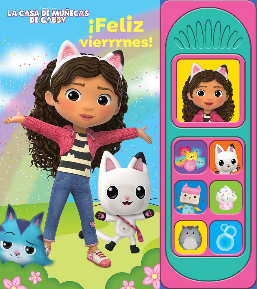 FELIZ VIERRRNES. LA CASA DE MUÑECAS DE GABBY, de GABBY'S DOLLHOUSE | portada del libro