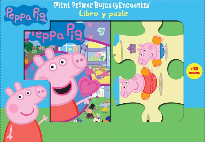MI PRIMER BUSCA Y ENCUENTRA PUZLE PEPPA PIG, de PEPPA PIG | portada del libro